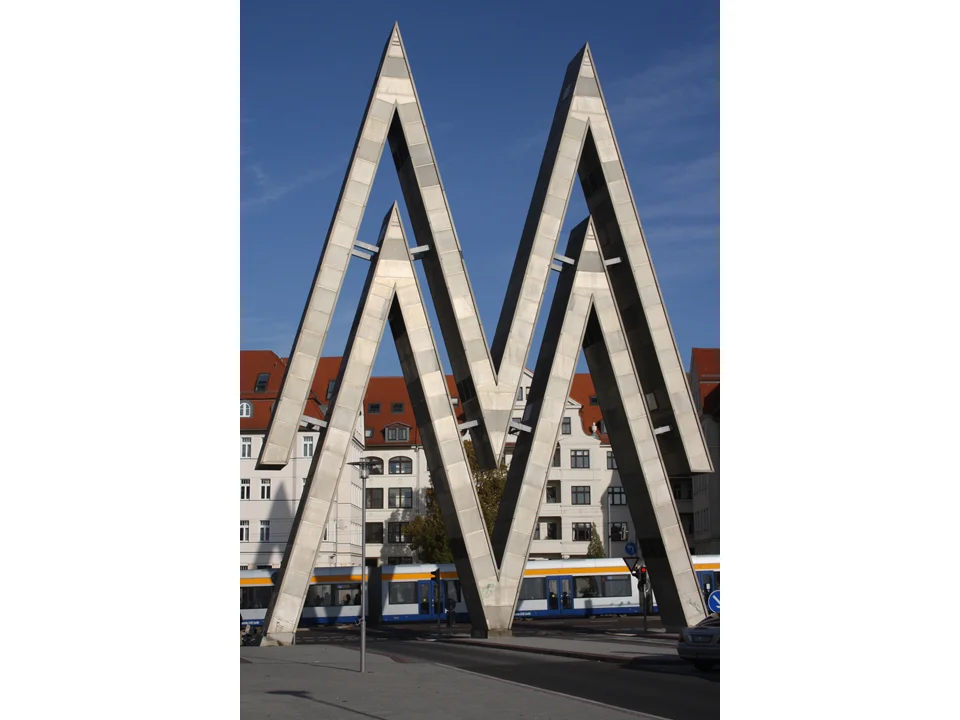 Symbol der Leipziger Messe